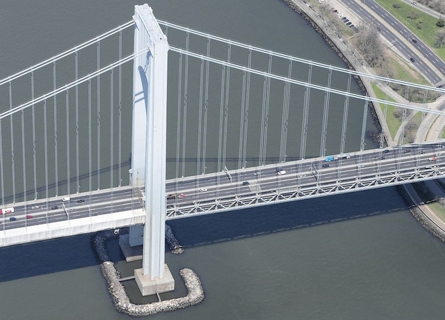 Verrazano narrows Bridge: cote brooklyn - verrazano narrows bridge